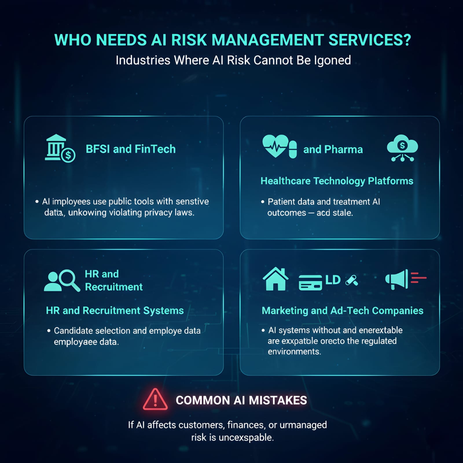 AI risk management framework covering governance, compliance, and security controls